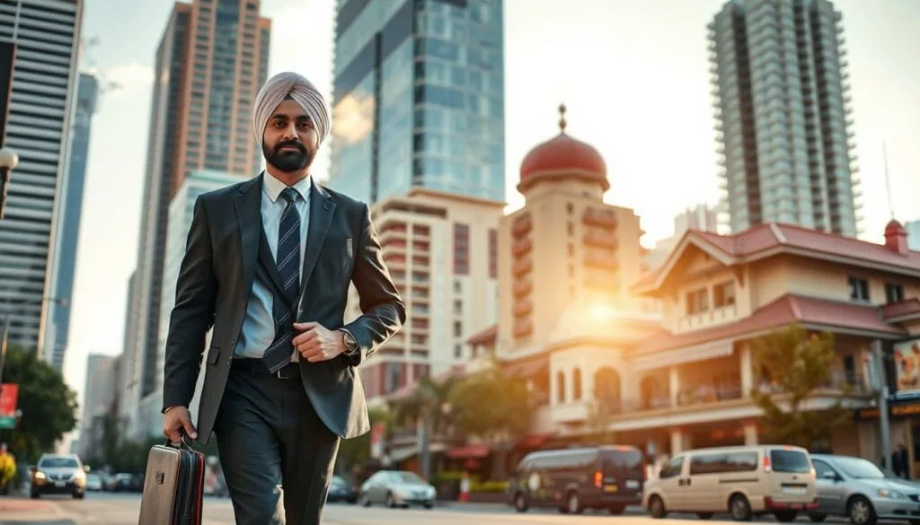 Punjabi speaking lawyer advising a client in Brampton Ontario